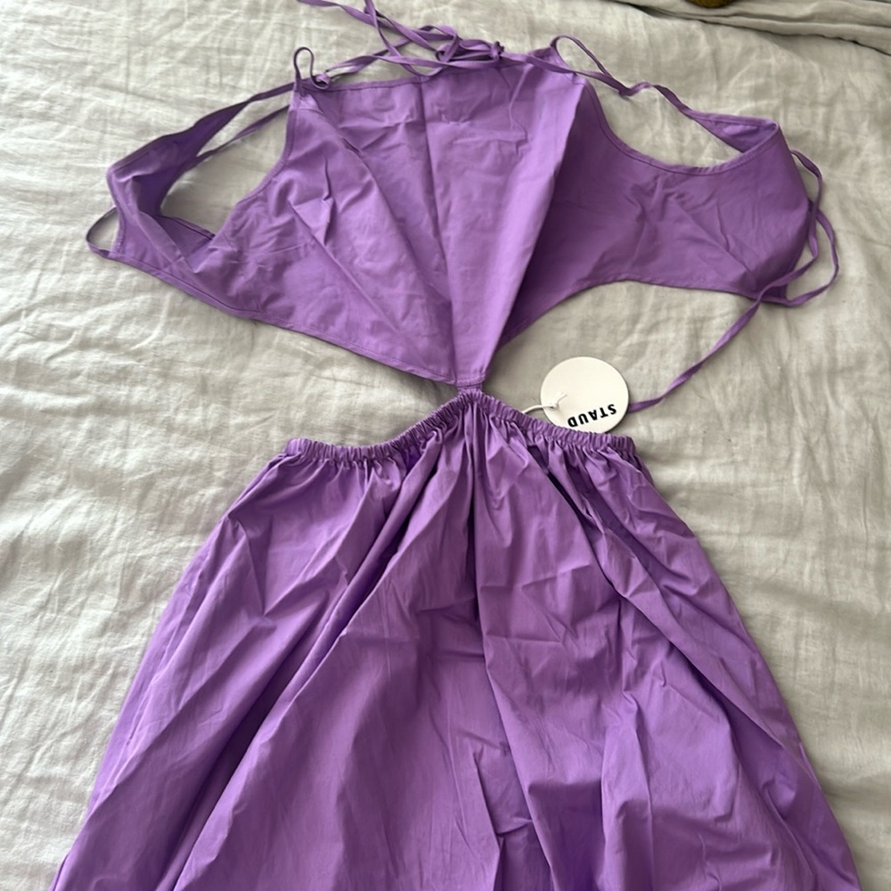 STAUD NWT Myla cutout maxi dress - Picture 3 of 5